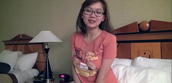 trendsCute busty asian girlfriend fngers in glasses
